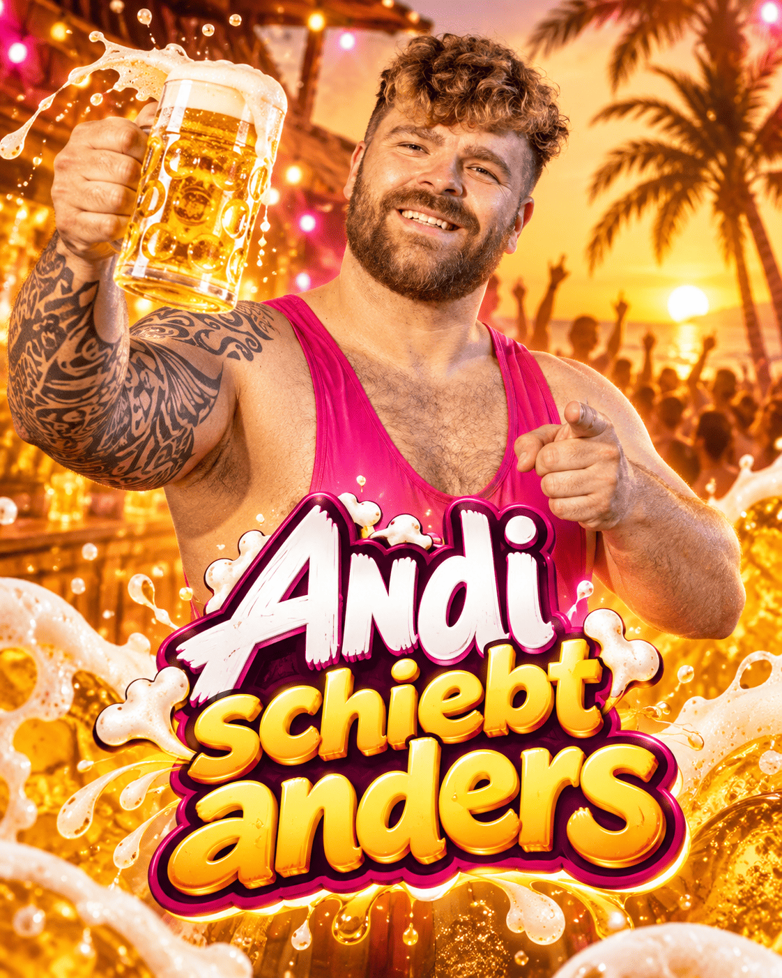 Porträt von Andi schiebt anders