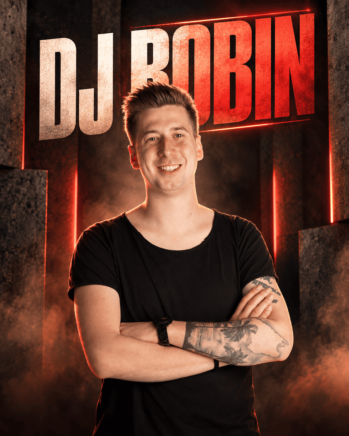 Porträt von DJ ROBIN