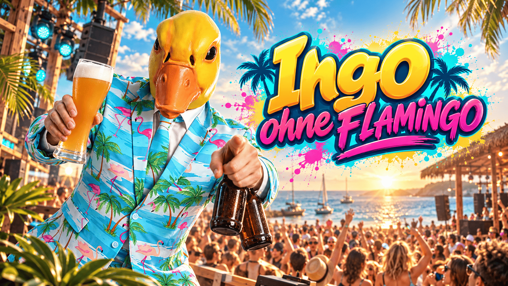 Foto von Ingo ohne Flamingo