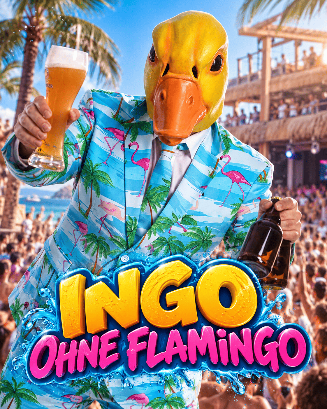 Porträt von Ingo ohne Flamingo