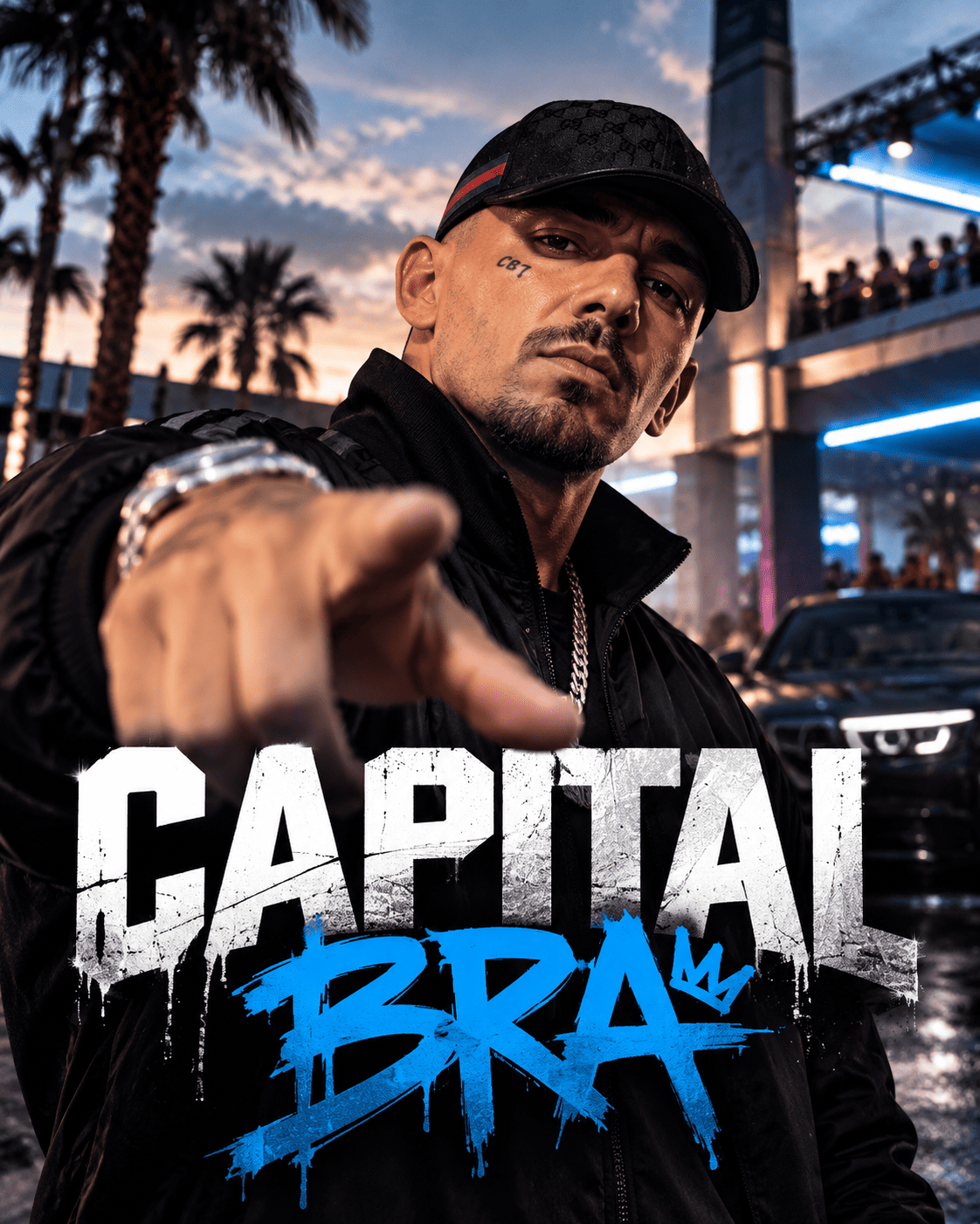 Porträt von Capital Bra