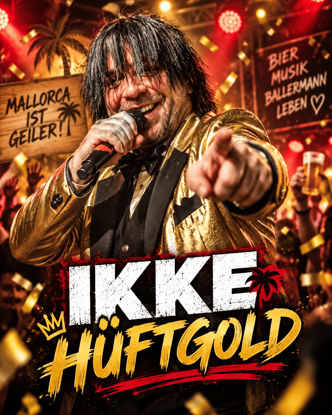 Porträt von Ikke Hüftgold